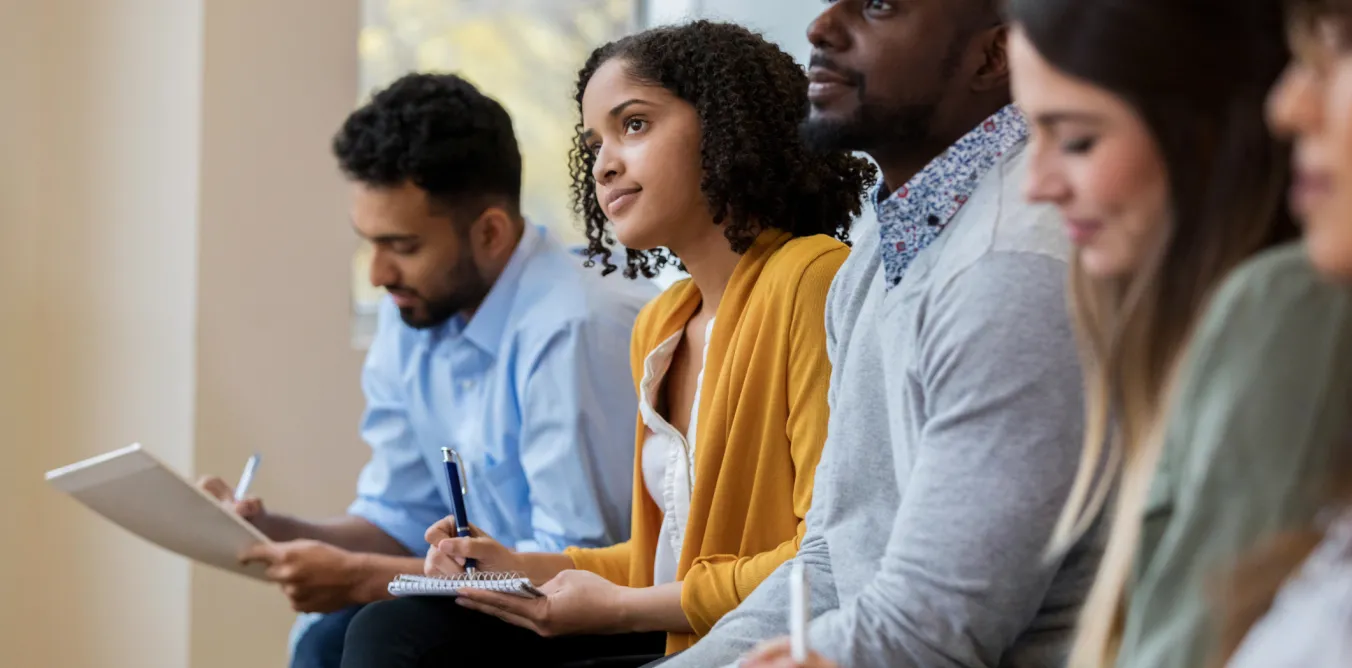 Photo of group of students of diverse ethnicities