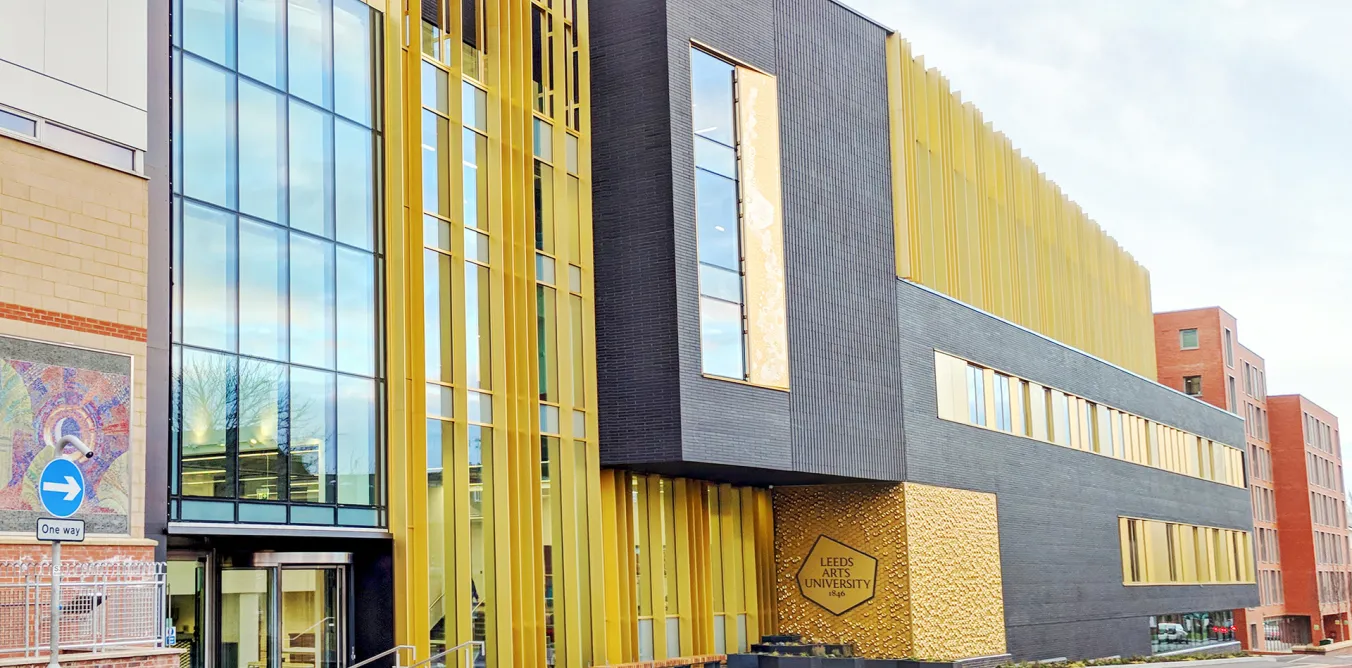 External photo of Leeds Arts University
