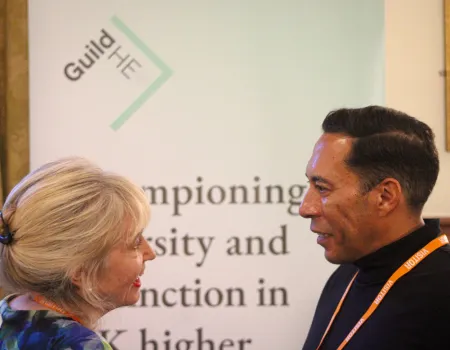 Members networking at Parliamentary Reception