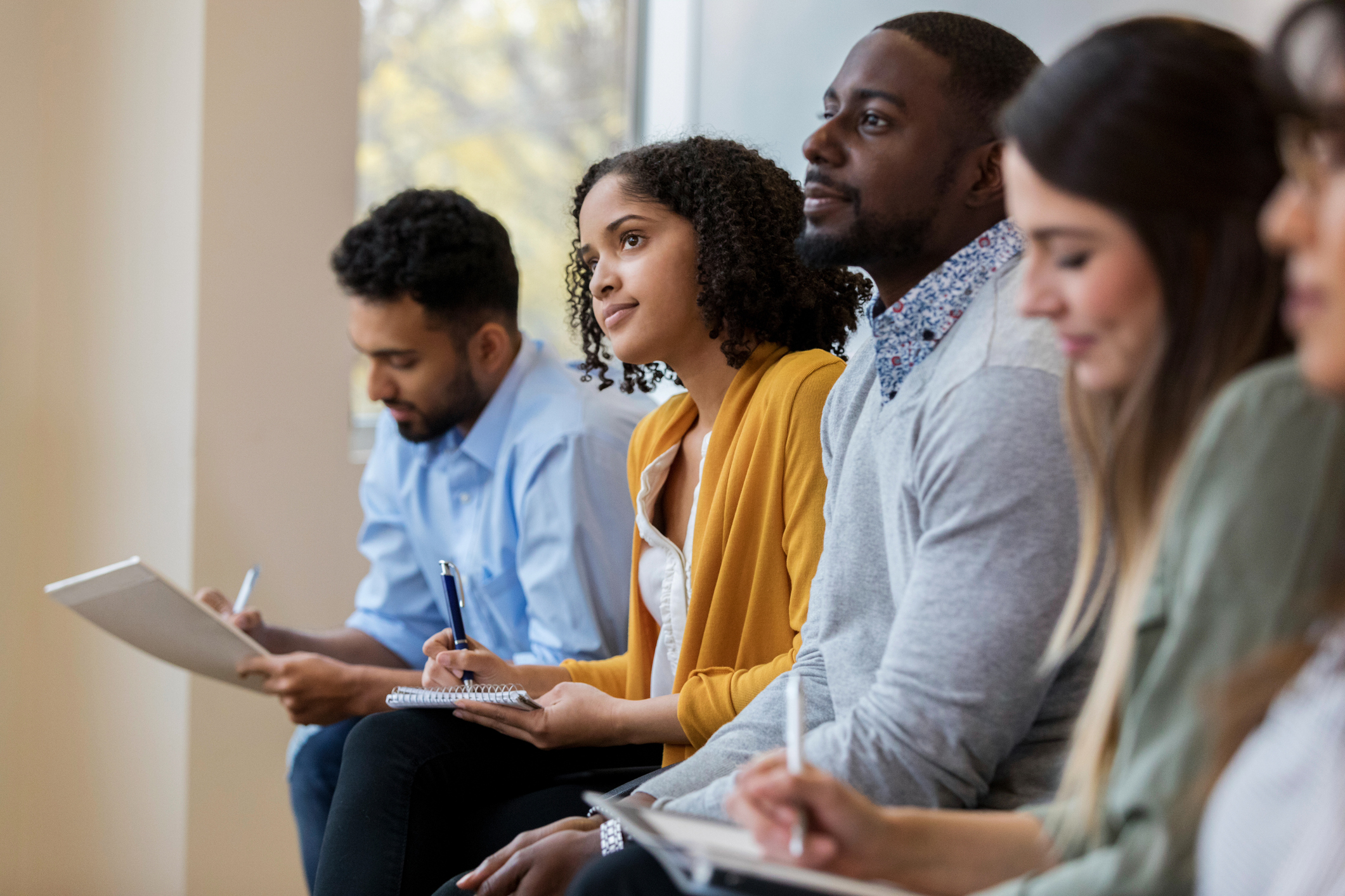 Photo of group of students of diverse ethnicities