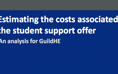 Estimating the costs associated with the student support offer