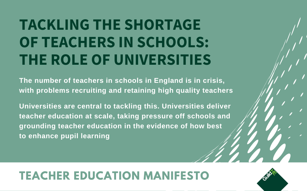 Teacher education manifesto